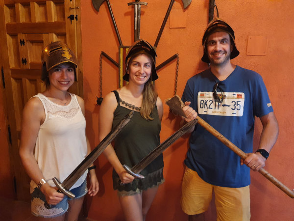 actividad de entretenimiento en peñíscola