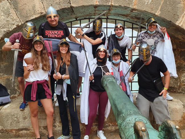 actividad turística y de ocio para amigos en Peñíscola