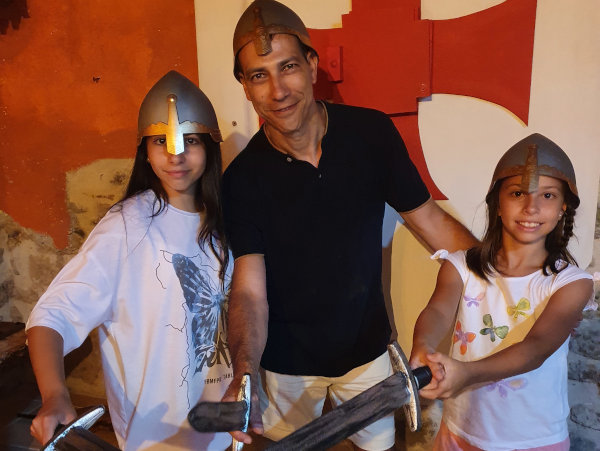 jugadores del escape room de peñíscola