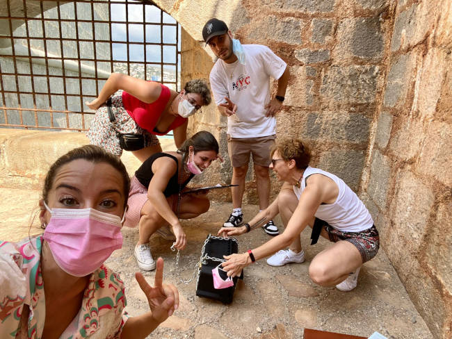 celebraciones de todo tipo en Peñíscola con nuestro escape room exterior