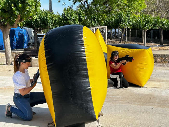 laser tag para eventos disponible para alquiler en tarragona
